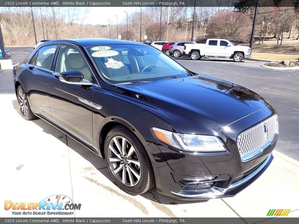 2020 Lincoln Continental AWD Infinite Black / Cappuccino Photo #8