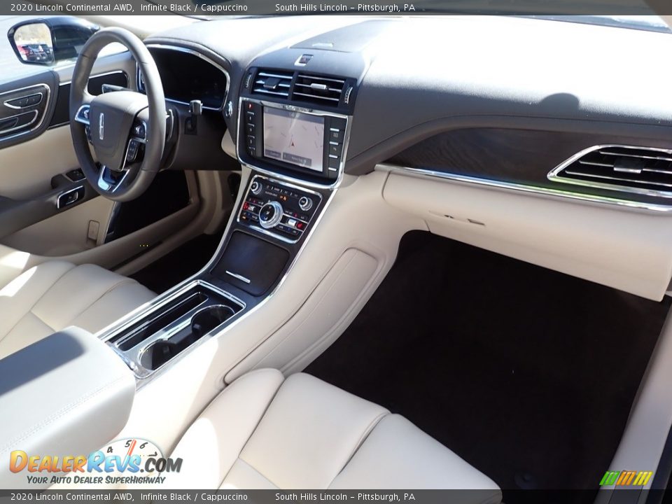 2020 Lincoln Continental AWD Infinite Black / Cappuccino Photo #12