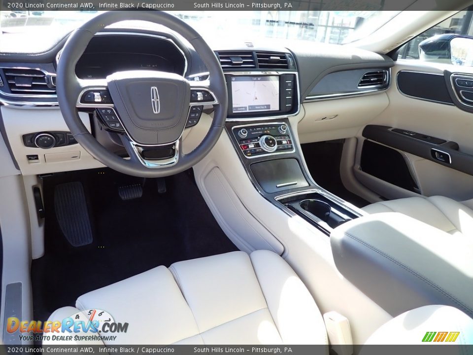 2020 Lincoln Continental AWD Infinite Black / Cappuccino Photo #17