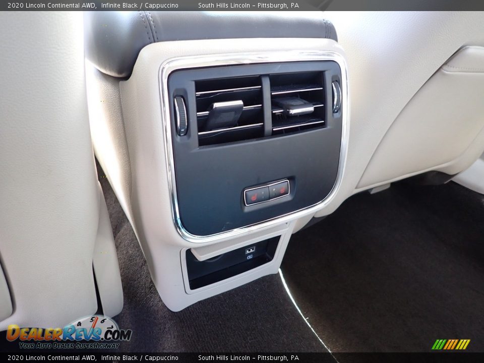 2020 Lincoln Continental AWD Infinite Black / Cappuccino Photo #18