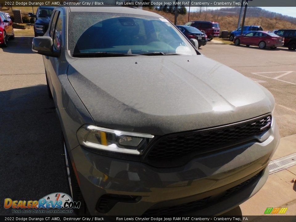 2022 Dodge Durango GT AWD Destroyer Gray / Black Photo #2