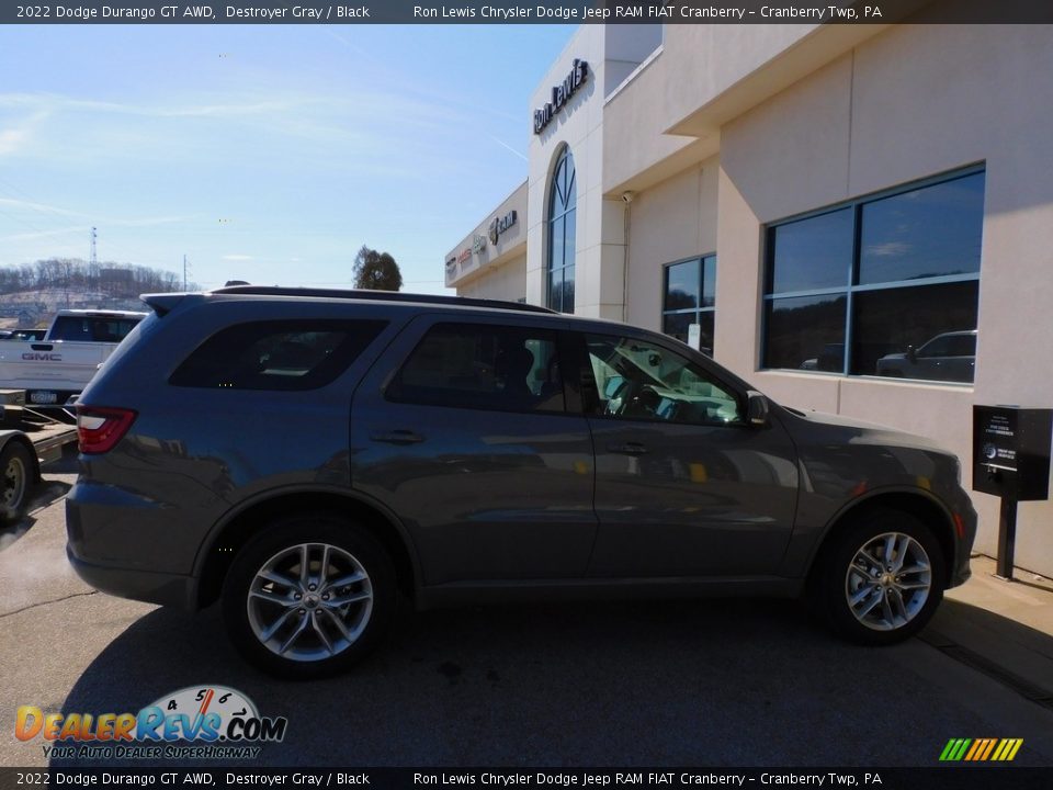 2022 Dodge Durango GT AWD Destroyer Gray / Black Photo #4