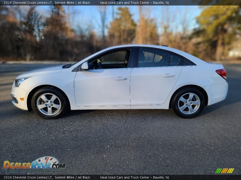 2016 Chevrolet Cruze Limited LT Summit White / Jet Black Photo #2