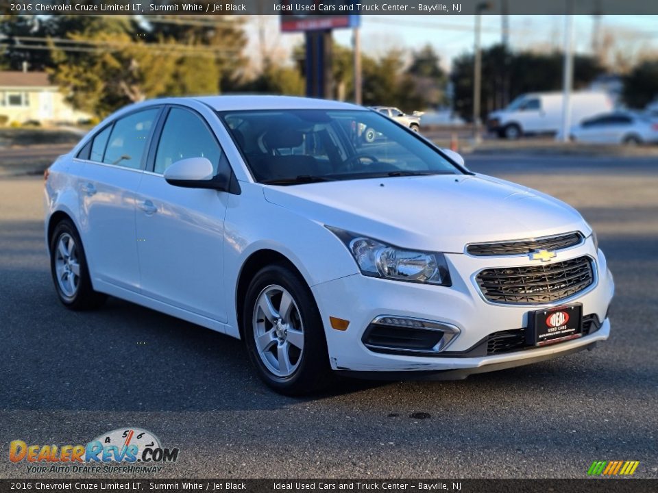 2016 Chevrolet Cruze Limited LT Summit White / Jet Black Photo #7