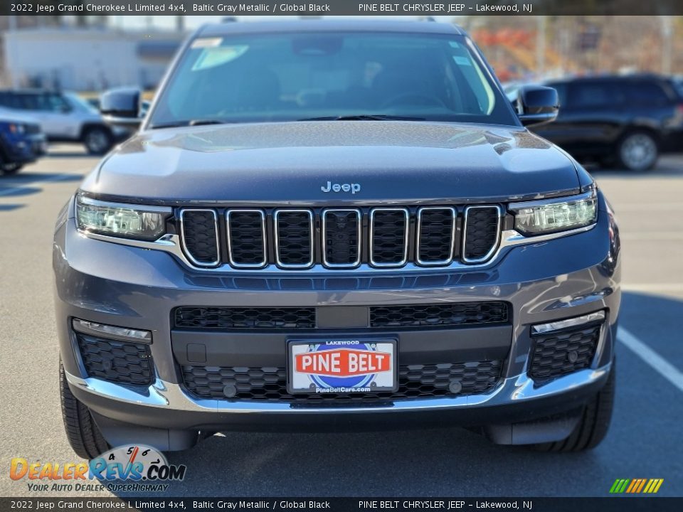 2022 Jeep Grand Cherokee L Limited 4x4 Baltic Gray Metallic / Global Black Photo #3