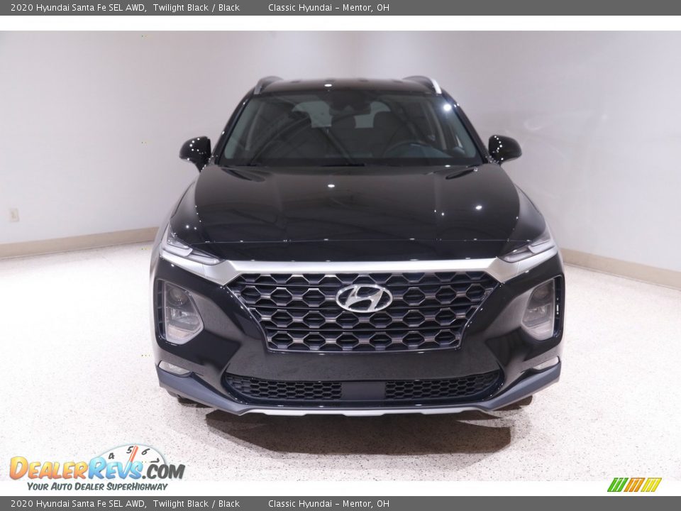 2020 Hyundai Santa Fe SEL AWD Twilight Black / Black Photo #2