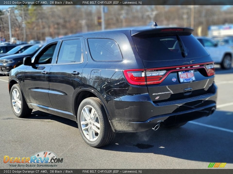 2022 Dodge Durango GT AWD DB Black / Black Photo #6