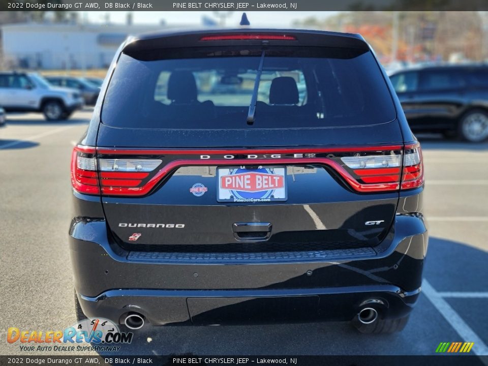 2022 Dodge Durango GT AWD DB Black / Black Photo #7