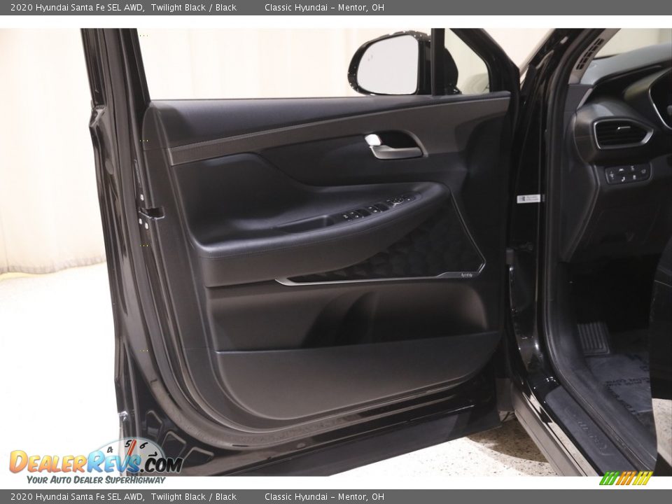 2020 Hyundai Santa Fe SEL AWD Twilight Black / Black Photo #4