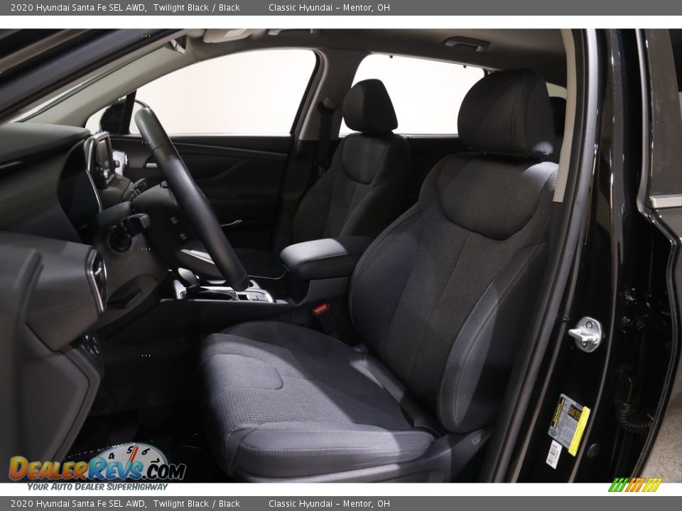 2020 Hyundai Santa Fe SEL AWD Twilight Black / Black Photo #5