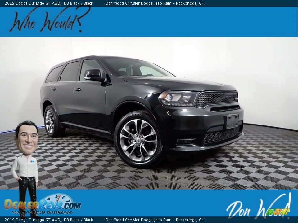 2019 Dodge Durango GT AWD DB Black / Black Photo #1