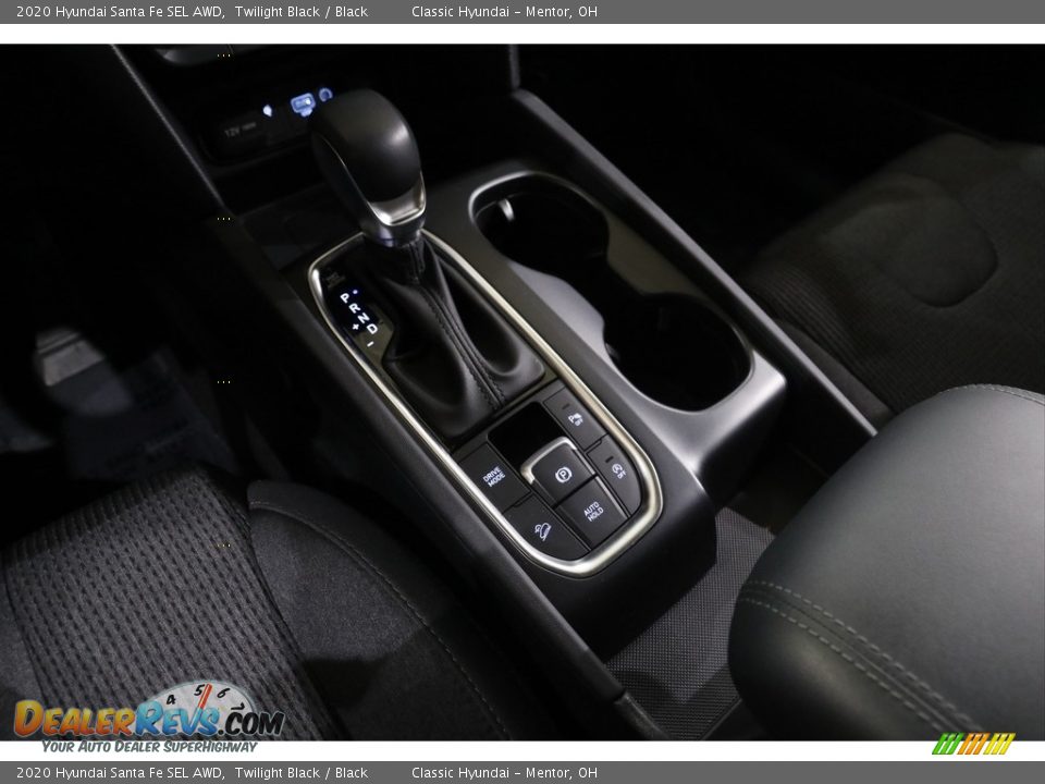 2020 Hyundai Santa Fe SEL AWD Twilight Black / Black Photo #13
