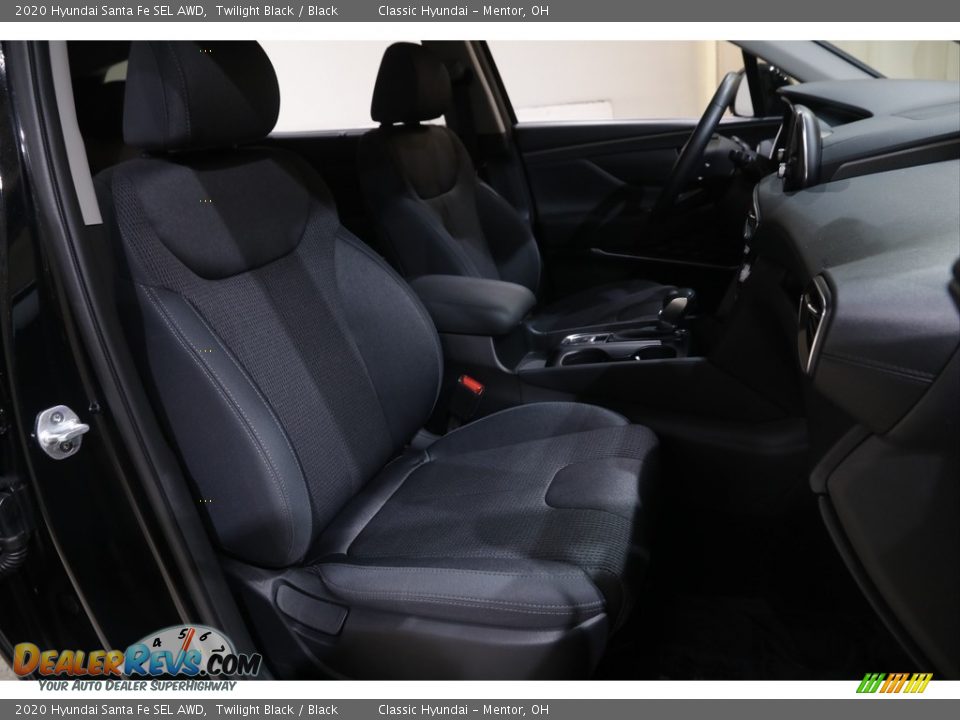 2020 Hyundai Santa Fe SEL AWD Twilight Black / Black Photo #14