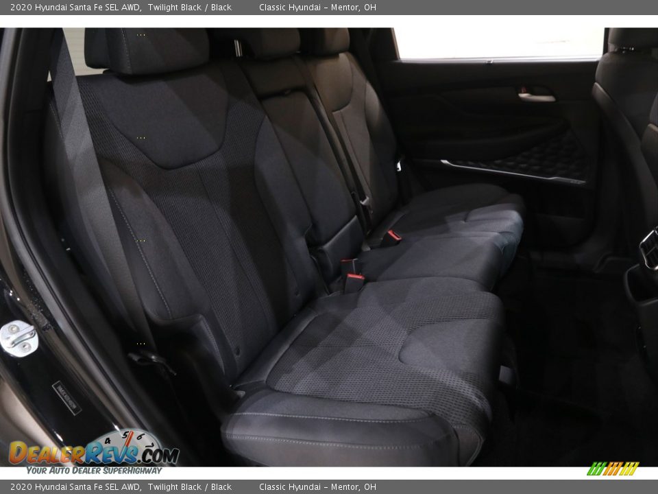 2020 Hyundai Santa Fe SEL AWD Twilight Black / Black Photo #15