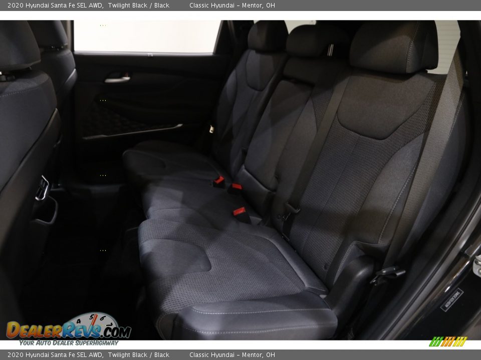 2020 Hyundai Santa Fe SEL AWD Twilight Black / Black Photo #16