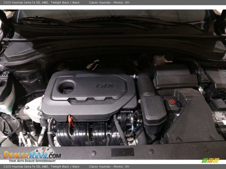 2020 Hyundai Santa Fe SEL AWD Twilight Black / Black Photo #18