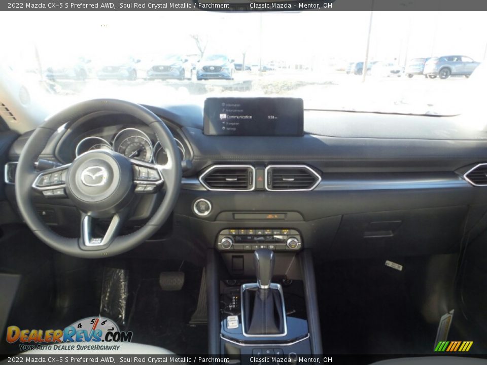 2022 Mazda CX-5 S Preferred AWD Soul Red Crystal Metallic / Parchment Photo #3