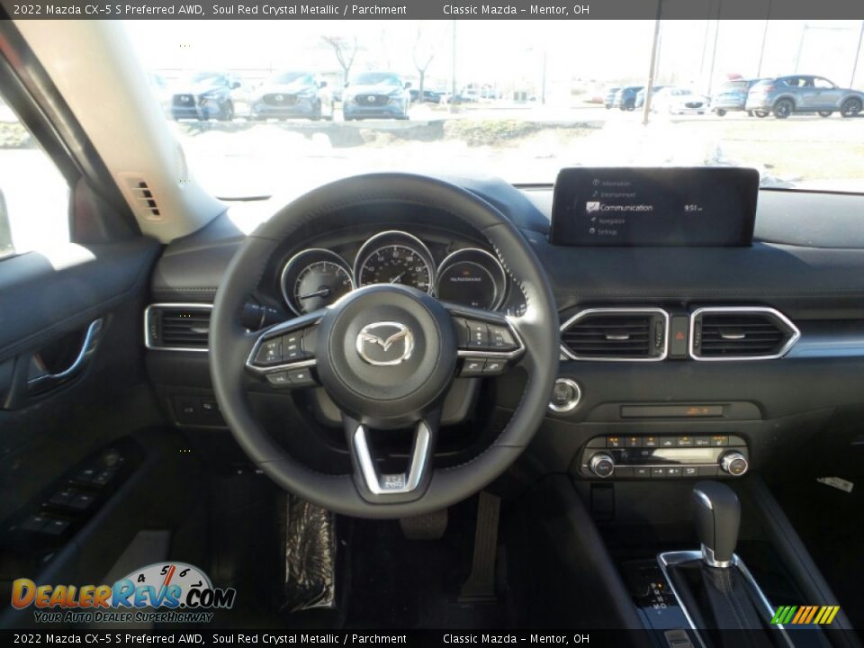 2022 Mazda CX-5 S Preferred AWD Soul Red Crystal Metallic / Parchment Photo #4