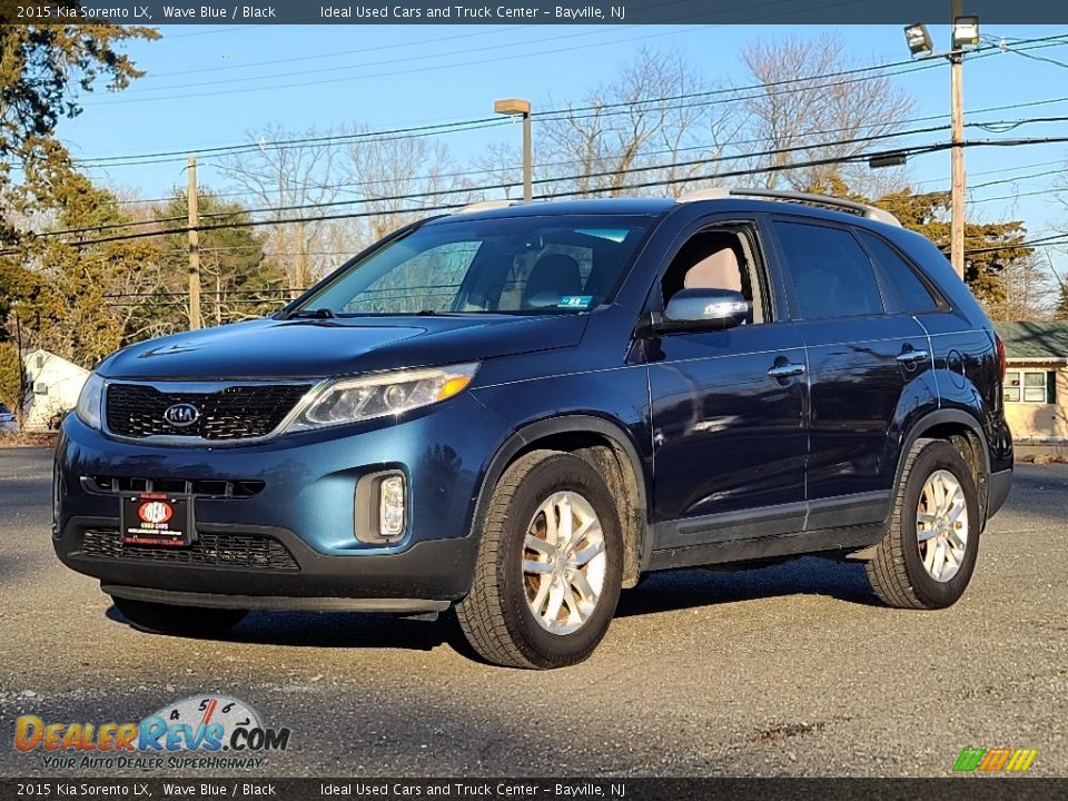 2015 Kia Sorento LX Wave Blue / Black Photo #1