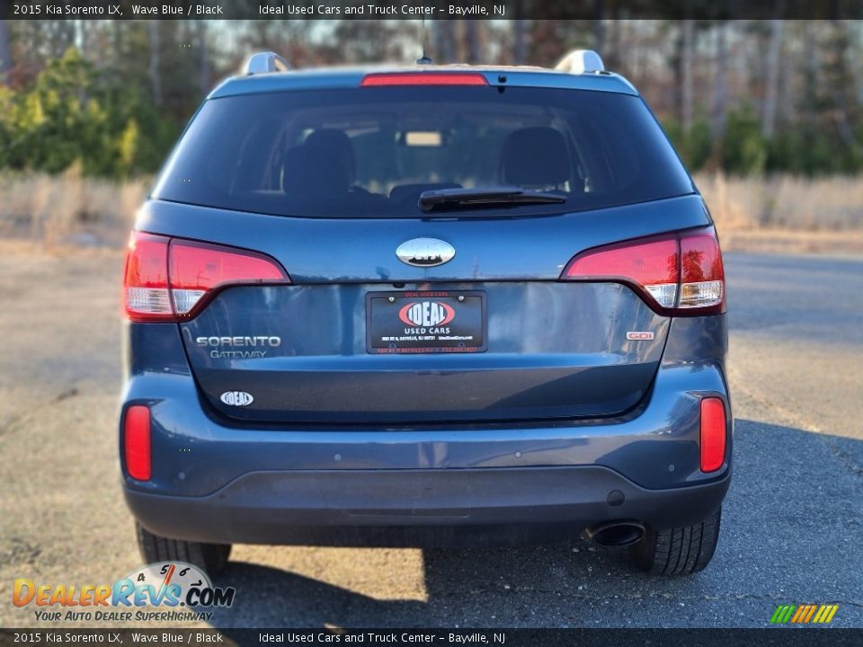 2015 Kia Sorento LX Wave Blue / Black Photo #4