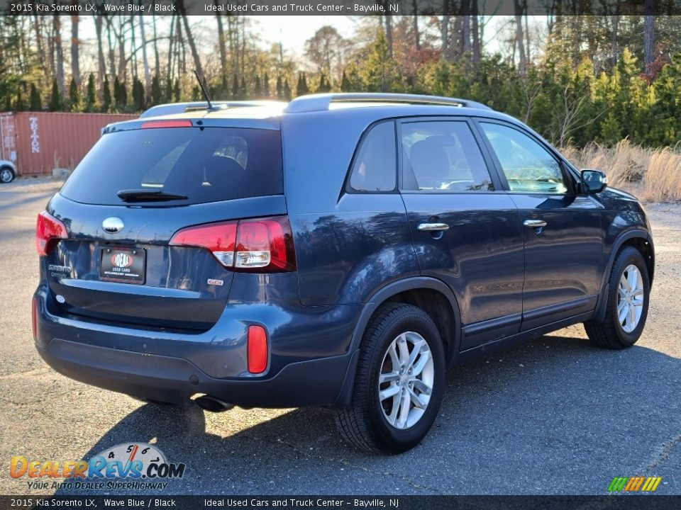 2015 Kia Sorento LX Wave Blue / Black Photo #5