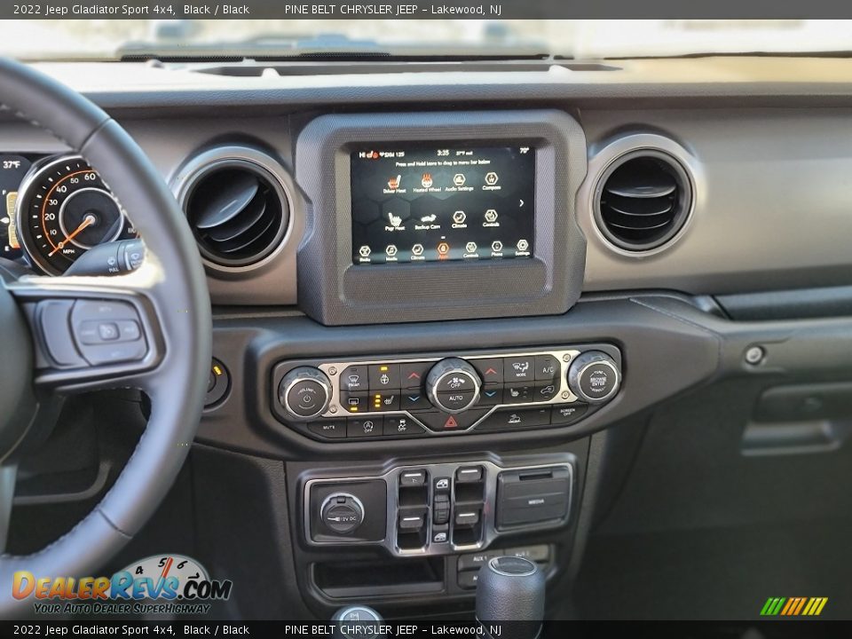 2022 Jeep Gladiator Sport 4x4 Black / Black Photo #10