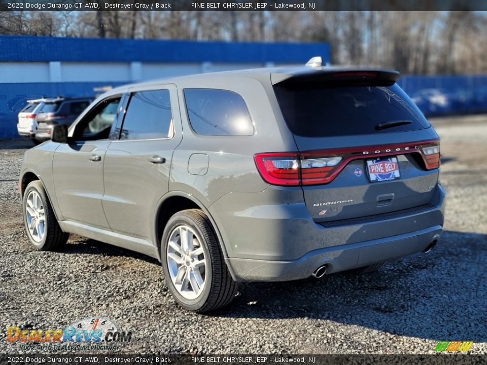 2022 Dodge Durango GT AWD Destroyer Gray / Black Photo 4