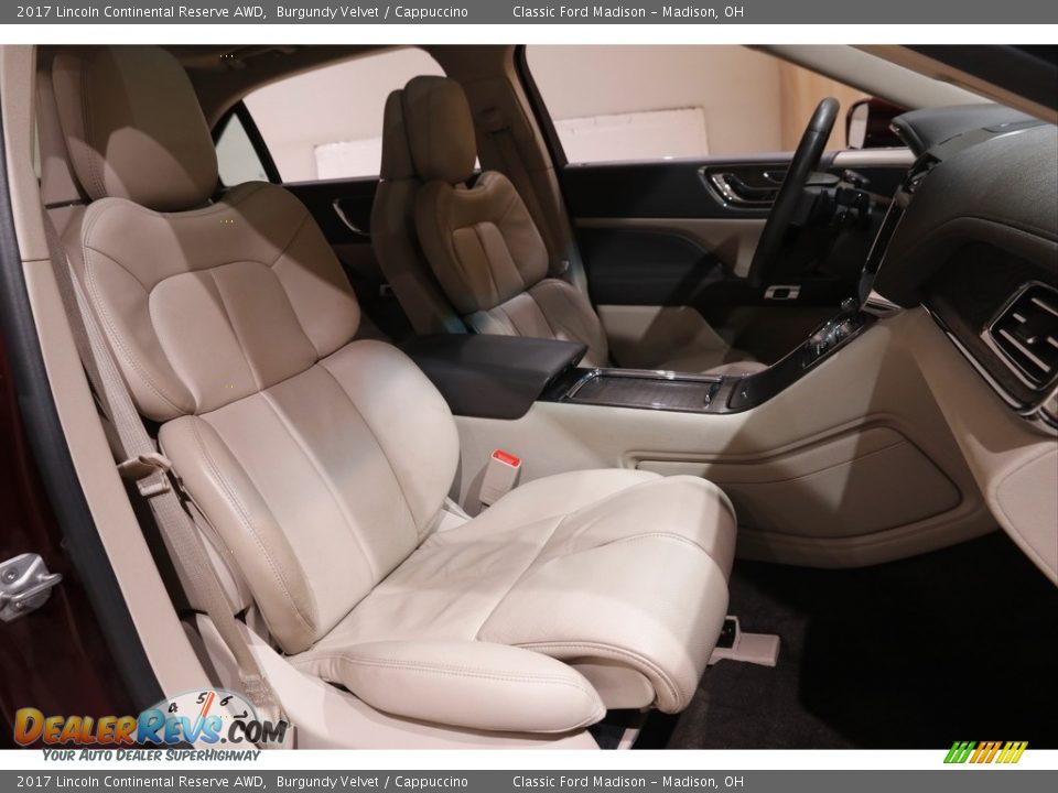 2017 Lincoln Continental Reserve AWD Burgundy Velvet / Cappuccino Photo #16