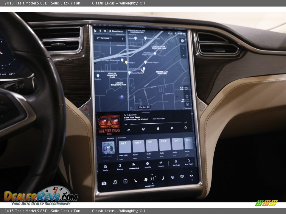 Navigation of 2015 Tesla Model S 85D Photo #9