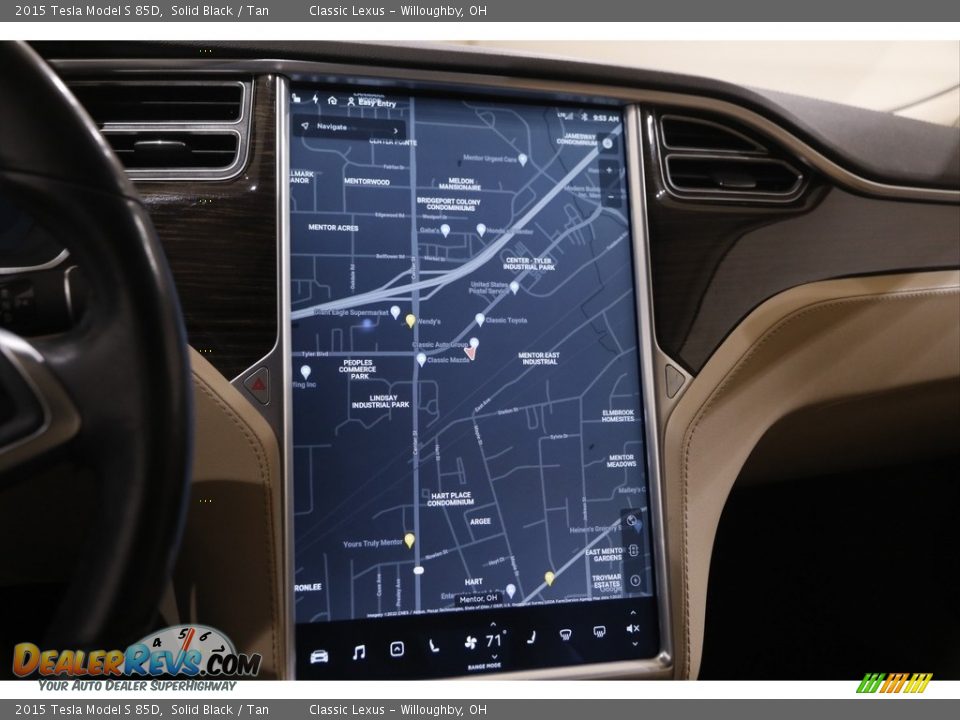 Navigation of 2015 Tesla Model S 85D Photo #10