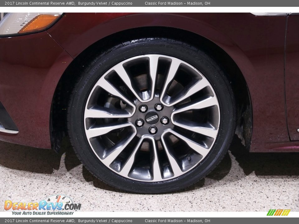 2017 Lincoln Continental Reserve AWD Wheel Photo #21
