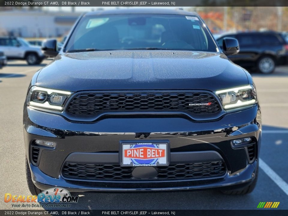 2022 Dodge Durango GT AWD DB Black / Black Photo #2