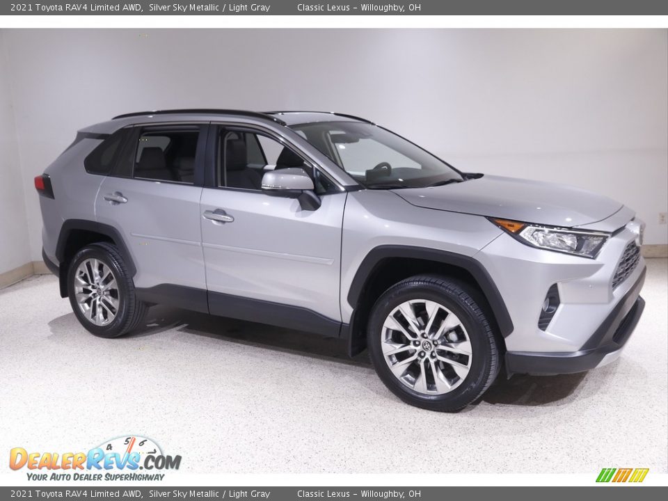 Silver Sky Metallic 2021 Toyota RAV4 Limited AWD Photo #1