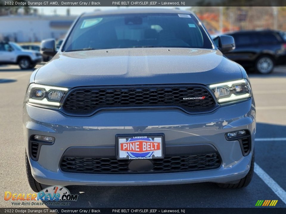 2022 Dodge Durango GT AWD Destroyer Gray / Black Photo #2