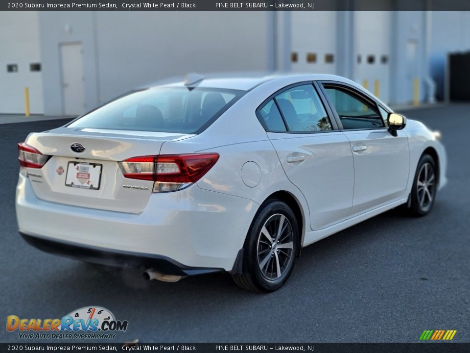 2020 Subaru Impreza Premium Sedan Crystal White Pearl / Black Photo #19