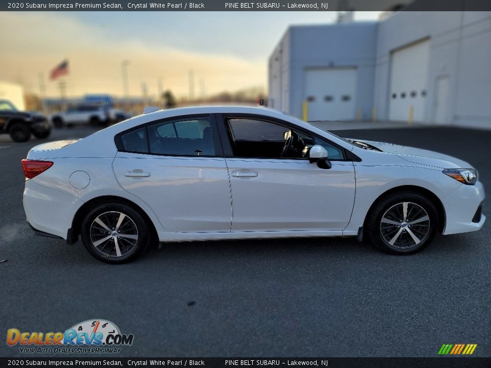 2020 Subaru Impreza Premium Sedan Crystal White Pearl / Black Photo #20