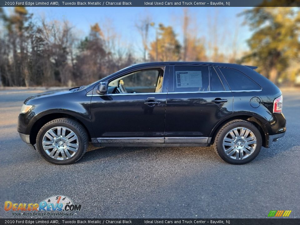 2010 Ford Edge Limited AWD Tuxedo Black Metallic / Charcoal Black Photo #2