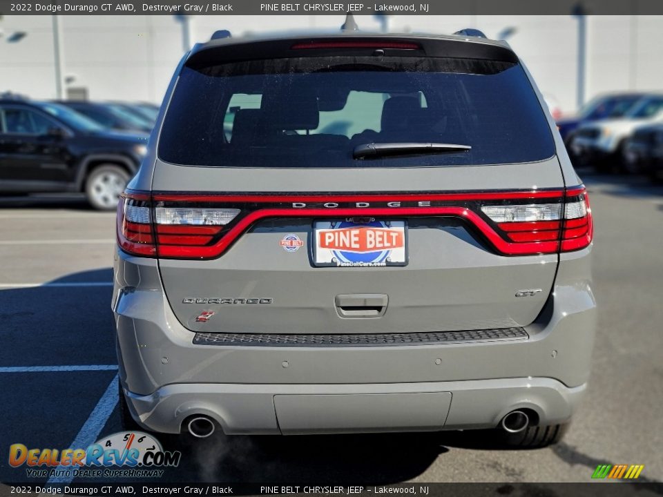 2022 Dodge Durango GT AWD Destroyer Gray / Black Photo #5