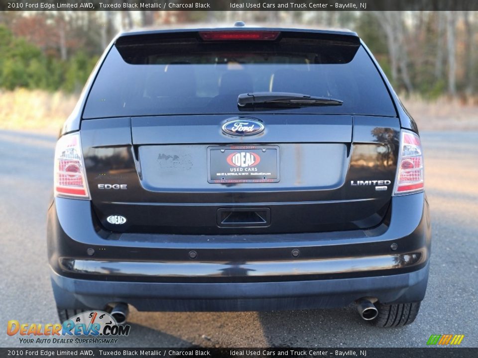 2010 Ford Edge Limited AWD Tuxedo Black Metallic / Charcoal Black Photo #4