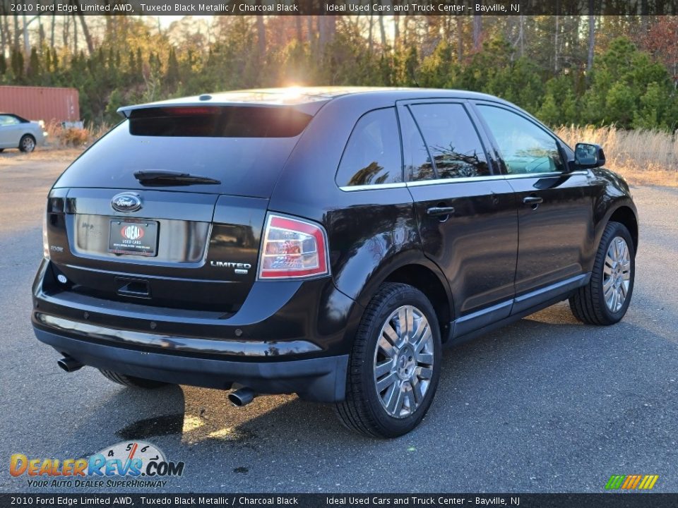 2010 Ford Edge Limited AWD Tuxedo Black Metallic / Charcoal Black Photo #5