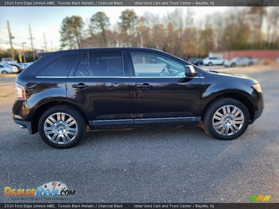 2010 Ford Edge Limited AWD Tuxedo Black Metallic / Charcoal Black Photo #6