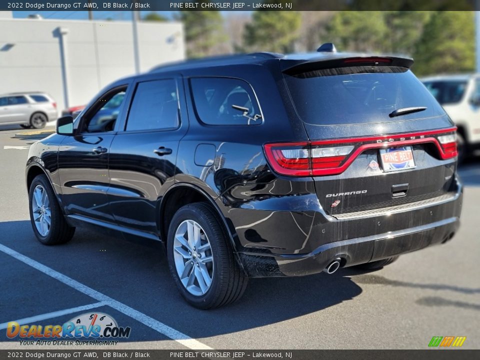 2022 Dodge Durango GT AWD DB Black / Black Photo #6