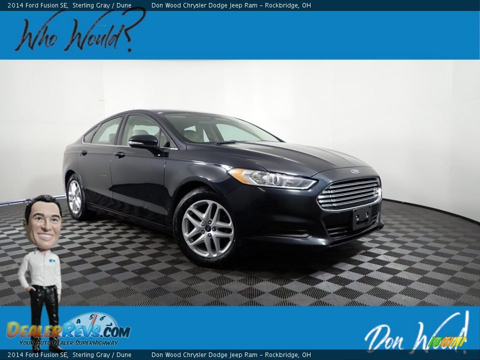 2014 Ford Fusion SE Sterling Gray / Dune Photo #1