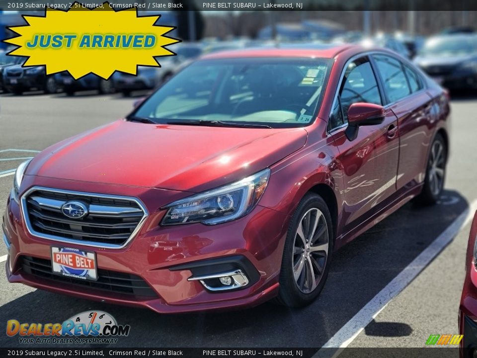 2019 Subaru Legacy 2.5i Limited Crimson Red / Slate Black Photo #1