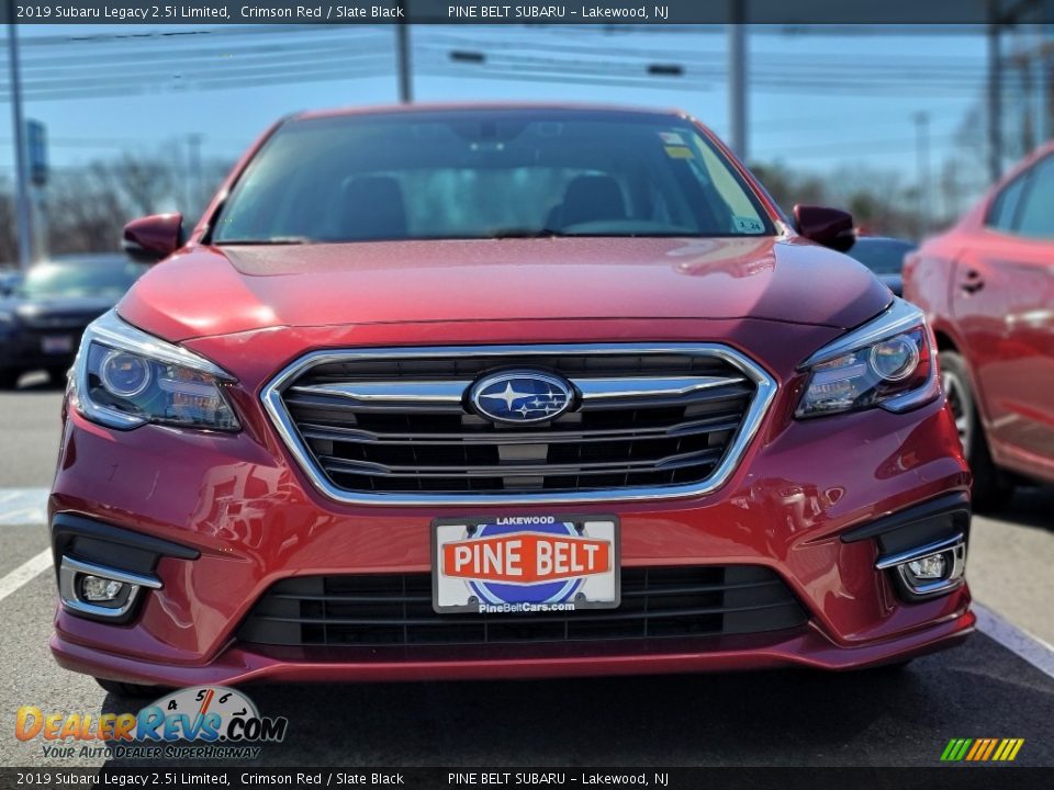 2019 Subaru Legacy 2.5i Limited Crimson Red / Slate Black Photo #5