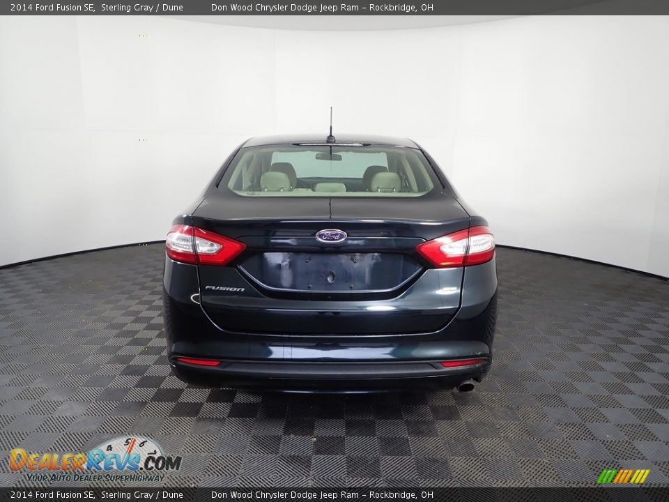 2014 Ford Fusion SE Sterling Gray / Dune Photo #6
