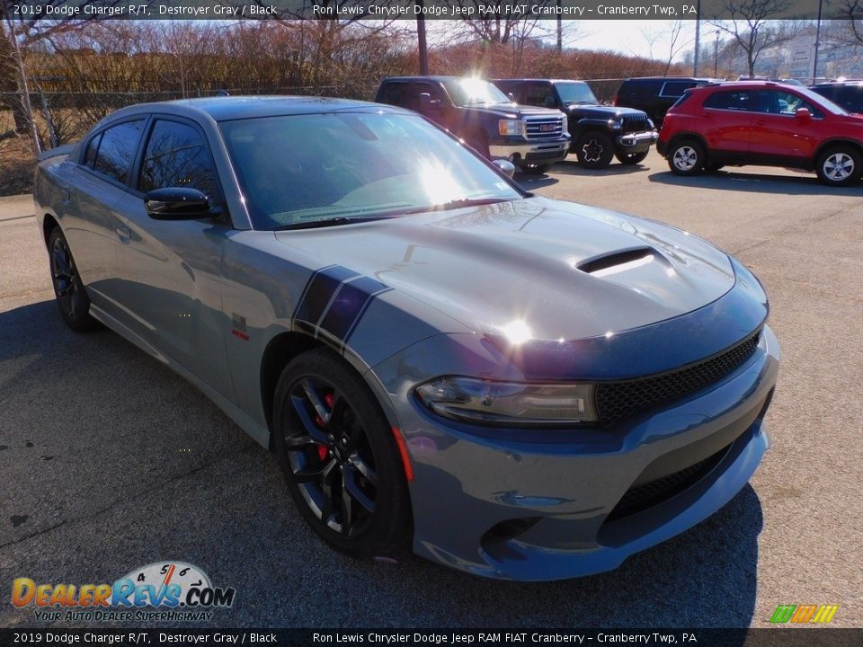 2019 Dodge Charger R/T Destroyer Gray / Black Photo #3