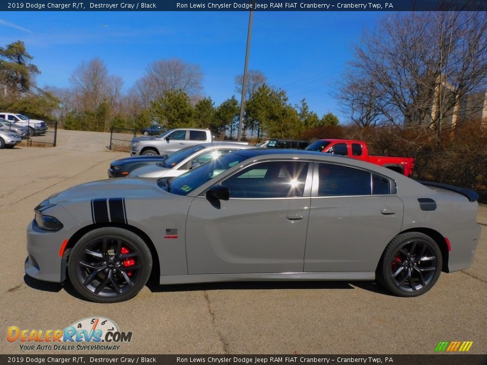 2019 Dodge Charger R/T Destroyer Gray / Black Photo #6