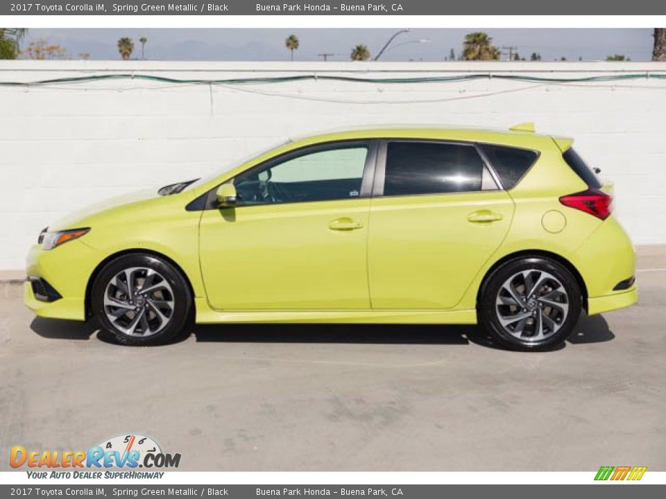 2017 Toyota Corolla iM Spring Green Metallic / Black Photo #10