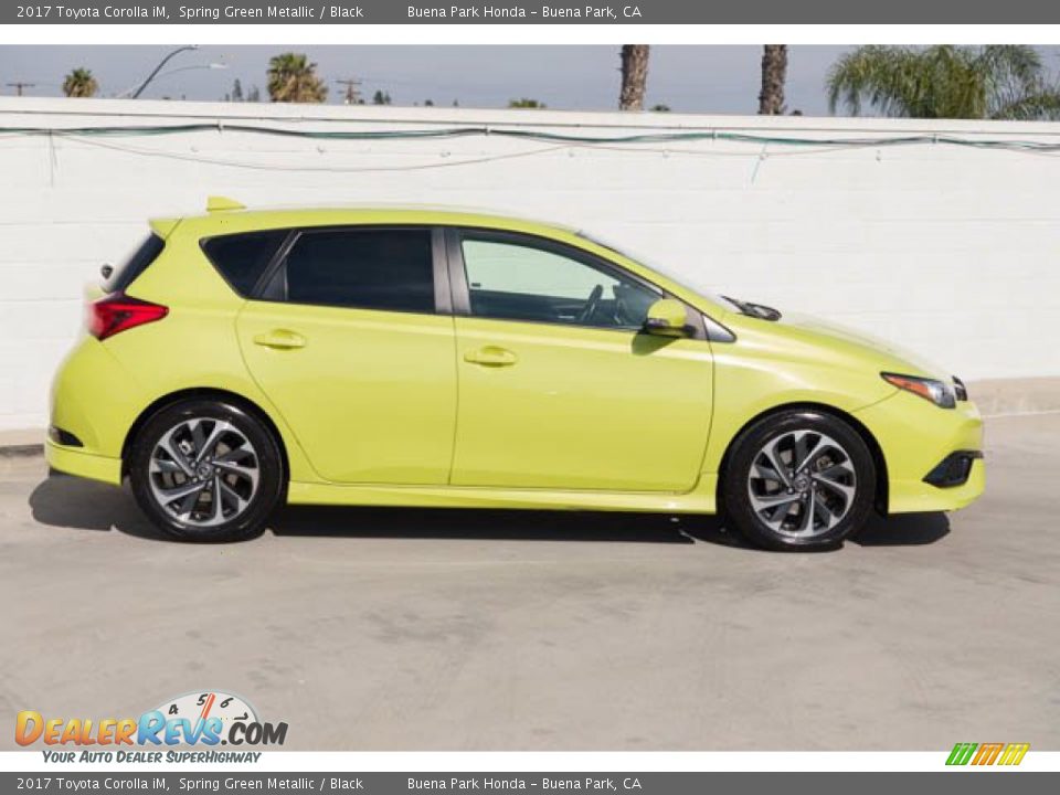 2017 Toyota Corolla iM Spring Green Metallic / Black Photo #14